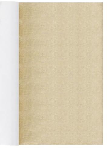 QUARKZMAN Leinen-Reparaturflicken, 39,9 x 200,1 cm, selbstklebendes Flickenband aus feinem Leinen-Couchstoff für Möbel, Polster, Sofa, Kleidung, Braun