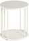 HDANI Runder Sitzhocker Kinder und Erwachsene,Tritthocker,Kleiner Pflanzenhocker,Fußhocker für Bad, Küche,Schlafzimmer,Büro,30×30×34.5cm,Holz Weiß,1er Set