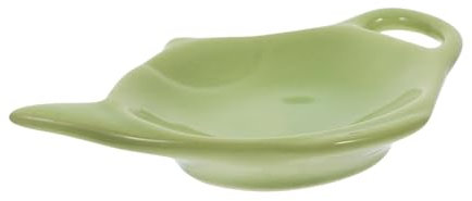 KOCKSHION Porta Bustine Da Tè Ceramica Forma Di Teiera Elegante Accessorio Per Decorare La Cucina e Organizzare Le Bustine Usate Facile Da Pulire e Realizzato Con Attenzione Ai Dettagli