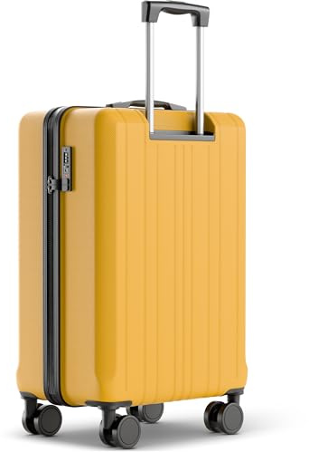 Wertes Valigia grande 67 cm L - volume interno 60 L - valigia rigida molto robusta con rotelle morbide e serratura TSA, Valigie, valigie e trolley, valigie con rotelle