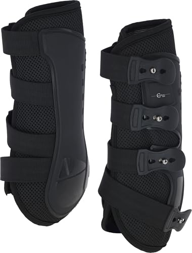 Covalliero Gamaschen CovallieroTherm, Für Pferde, Keramik Gamasche, Schutz vor Verletzungen, Black, Full