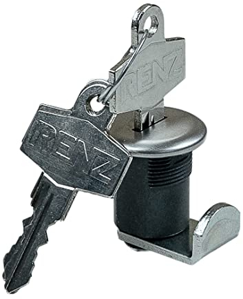 RENZ Serratura per cassetta delle lettere ER dei modelli a partire dal 2006 | Cilindro a leva di ricambio per cassetta postale con numero di modello 97-9-95221 | Include 3 chiavi