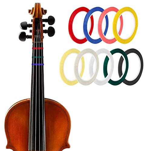 SUPERFINDINGS 9 Färger 649.6 Yards Violin Fingertejp Cello Band Guide