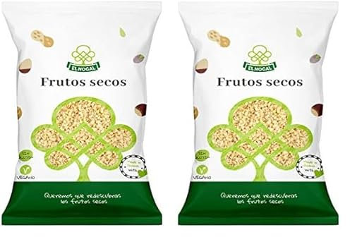 El Nogal Frutos Secos Granito de Almendra Bolsa 1000 g (Paquete de 2)
