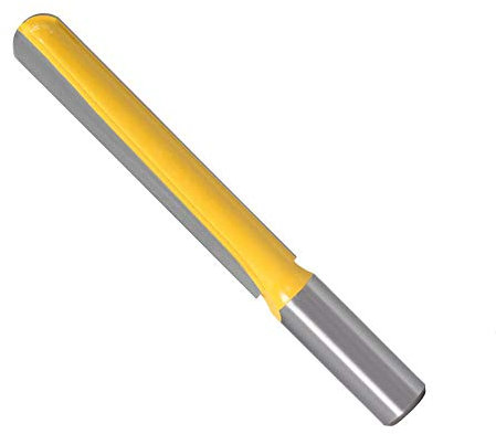 1pc 12mm 1/2″ Shank Long Blade Round Nose Bit Core Box Router Bit - Long Reach CNC Carbide End Mill Tool(1i2 inchX1I2X76)