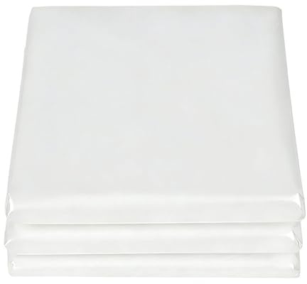Weciau Lámina transparente para invernadero, 2 x 10 m, resistente al desgarro, lámina de polietileno, para invernadero, jardinería, casa de tomates