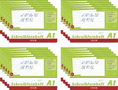 Brunnen Schreiblernheft (20, Lineatur A1)