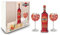 HDmirrorR Martini Fiero Geschenkset - Fiero Wermut 0,75l (14,4% Vol) + Martini Royale Ballon Cocktail Glas Set - 2X Gläser 47cl - [Enthält Sulfite]