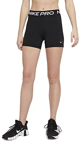 Nike Damen Nike Pro 365 Hose, Black/White, 21 EU