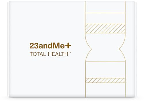 23andMe+ Total Health - Advanced Genetic Screening, Exome Sequencing, Biological Age, Blood Testing, Biomarkers, DNA Test Kit (Before You Buy See Important Test Info Below)