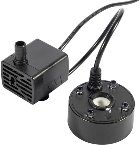 Atomizzatore ad acqua ad ultrasuoni - Generatore di ad ultrasuoni galleggianti, creatore decorativo di d'acqua | Umidificazione delle piantine di ad ultrasuoni multipli, di