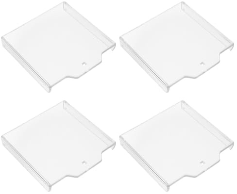 NESTINGHO Copertura Protettiva per Pulsante di Allarme 4 Pezzi in Abs Facile Installazione e Ispezione per Uso Interno ed Esterno Sicurezza Antincendio