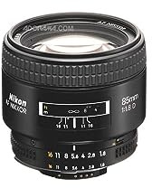 Nikon AF Nikkor 85mm 1:1,8D Objektiv (62mm Filtergewinde)