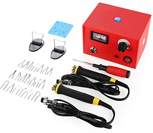 Pyrographie Maschine 50W 220V tragbar Brandmal-Kolben Set mit 20Pcs Brennspitzen für Handwerk Holz Brennen Schnitzerei Dual Pen Pyrographie Werkzeug Professionelle Holz Brennen Kit