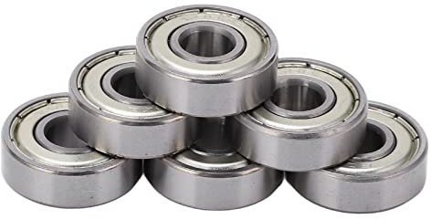 8PCS 608 Rullskridskolager, Kullager, Kullager Skateboardlager Lager Stålkula, för skateboards, inlines, skotrar, rullskridskor Long Board