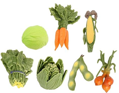 Generisch 1 Satz Kunstgemüsedekorationen Zwiebel Gemüsemodell Gemüseattrappe Gemüseimitation künstliches Gemüse Simulation Lebensmittelmodell Küchenmodelldekoration falsches Gemüse Plastik