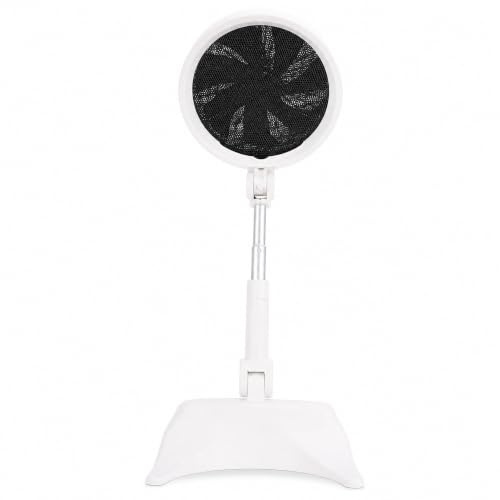 Portable Range Hood, Adjustable Angle Desktop Range Hood, Portable Kitchen Exhaust Fan with 3 Speed for Indoor BBQ Hot Pot, USB Powered Folding Low Noise Tabletop Range Hood