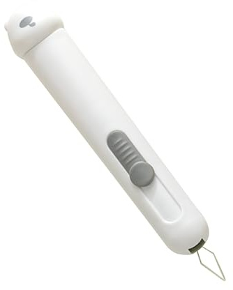 Zasdvn Utensile per filettare l'ago, ago e tagliasuture, strumento 2 in 1 per infilare l'ago automaticamente, separatore per cuciture multifunzione per infilare e sfilare per fai da te, lavori