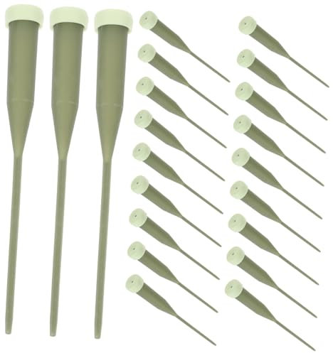 OSALADI 50pezzi Tubi Floreali Verdi per Acqua Kit di Tubi per Fiori Singoli Estensibili per Steli di Fiori Accessori per Composizioni Floreali