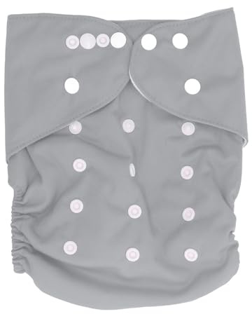 HELEVIA Pañal de Tela para Niños, Pañales de Tela Ajustables, Lavables, Herméticos, a Prueba de Fugas, para Niños de 3 a 6 Años (104)