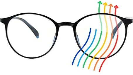 Ocushield Carson Kids Blue Light Glasses, Shiny Black