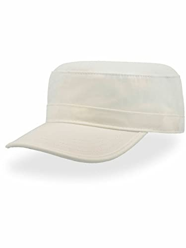 Generico Cappellino da Uomo Army Tank Berretto MilitareE Esercito Cappello Vasco Basco cap (Bianco)