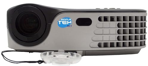SIMPLETEK - EP729 Mini Proiettore DLP VGA RCA Videoproiettore Ultraportatile (Ricondizionato)