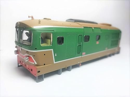 VRX CARROZZA ALLOGGIAMENTO CASSA PER LOCOMOTIVA DIESEL D.343 SCALA H0 (125720)