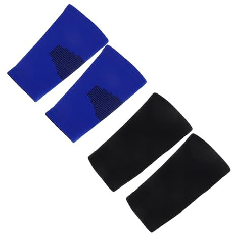 COMPUKAS Mangas Deportivas Para Codos Infantiles 2 Pares m Protectores De Compresión Cálidos Transpirables Para Deporte y Actividades Físicas Niños y Niñas