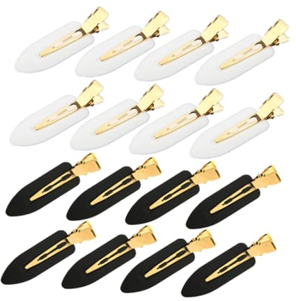 FIXOSHEE 16 piezas Pinzas para Pelo Mujer Sin Arrugas Sin Doblar Accesorios de Clips Laterales para Cabello Elegantes para Fiesta Boda Diario