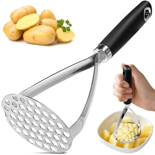 Máquina de patata, prensa de alimentos de acero inoxidable plateado,