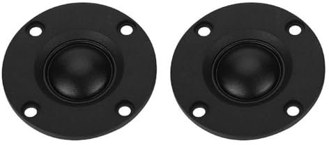 Socobeta 2 Pz Tweeter Treble Speaker Hifi Altoparlante 30 W 6Ω Pellicola di Seta Dome Tweeter Gamma Completa Audio Speaker