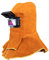 Cowhide Leather Welder Hood Welding Helmet Protective Gear Mask Work Cap with Neck Shoulder Drape,Solar Auto Darkening Filter Lens