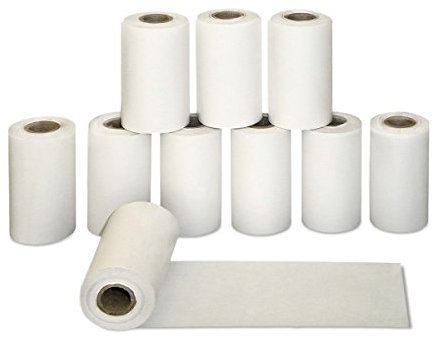 20 Stk. Thermorollen | 57x7x12 mm Ø25mm | Länge: 7 m | BPA frei | für EC Cash Geräte Rollen | Thermopapier made in Germany | HUTNER