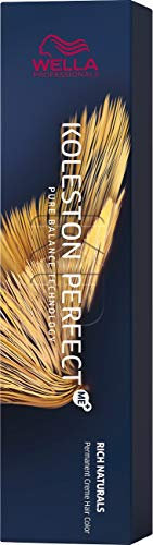 Wella Professionals Koleston Perfect Rich Naturals – Tinte permanente para el cabello, coloración profesional con hasta 100% cobertura de canas & Me+ tecnología de color – 5/18 castaño claro ceniza