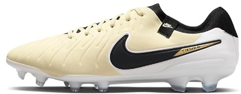 Nike Fußballschuhe Legend 10 Academy Sg-Pro Ac, Lemonade/Black-MTLC Gold Coin, DV4338-700, 42 EU (8.5 US)