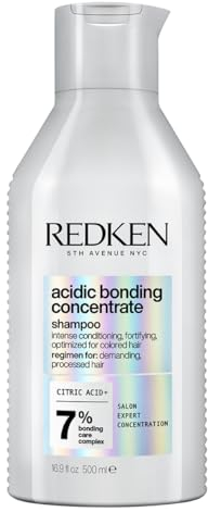 Redken Pflegendes Haarshampoo mit intensivem Schutz vor Farbverlust, Konzentrierte All-In-One Formel, Acidic Bonding Concentrate Shampoo, 1 x 500 ml