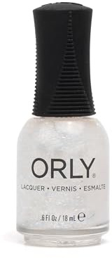 ORLY Twinkling Veil Nail Polish Topper (18ml), Iridescent Confetti Nail Varnish