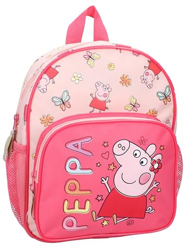Vadobag Unisex Kinder Rugzak Peppa Pig I Love This Rucksack, Multicolor, One Size