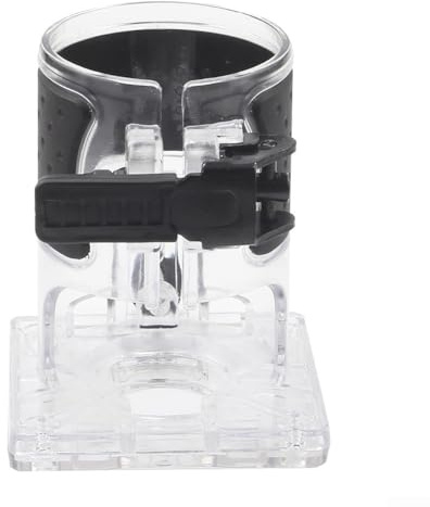 Rt0701c/wu601 Longlasting Plastic and Metal Milling Accessory Adjustable Woodworking Router Base with Transparent Fixed Base Plate Electric Trimmer for Attachment