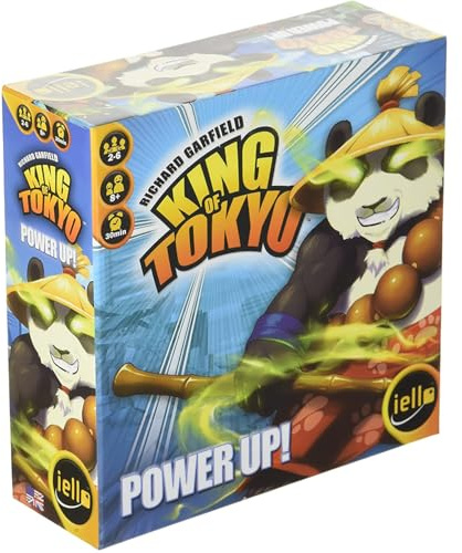 Iello , King of Tokyo: Power Up Expansion , Board Game , Ages 8+ , 2 to 6 Players , 30 mins Minutes Playing Time