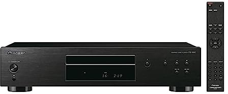 Pioneer PD-10AE Pure-Audio-CD-Player (mit Silent-Drive-Laufwerk und 10ppm-Precision-Clock) Schwarz