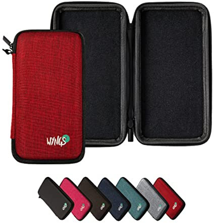WYNGS Schutztasche Rot kompatibel mit TI-84 Plus