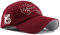 YULOONG Baseball Cap 100% Baumwolle Sonnenhut Fashion Stickerei Always New York City Sommer Outdoor Cap Verstellbare Größe Unisex Rot