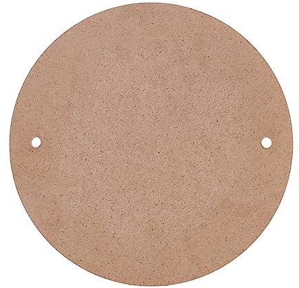 BENECREAT Töpferscheibenschläger Mit 30mm Durchmesser, Vorgebohrte Runde Ton-Wurfschläger Für Töpfer-Knetkünstler, Ton Drehen, Keramik Herstellen, 12mm Dick