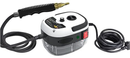 FIGGRITID Pulitore A Vapore Sterilizzazione Ad Alta Temperatura Aria Condizionata Cappa da Cucina Pulitore A Vapore per Casa/Auto Spina Europea 220 V Facile da Installare Facile da Usare