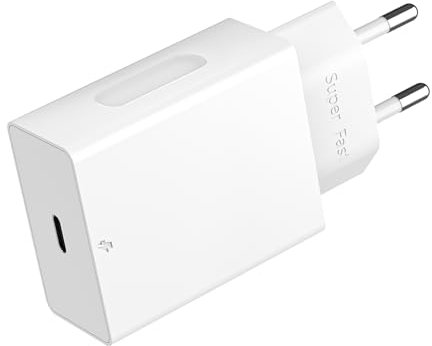 Chargeur Rapide Prise USB C, Adaptateur Secteur USB‑C 20 W pour Apple, Compatible avec iPhone 16/15/15 Pro/16 Pro Max/15 Plus/14/13/12/11/SE 2020/X/XS/XR, iPad, Airpods, Samsung Galaxy etc(1-Pack)