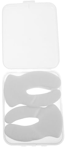 BATHVEVE 200 Pezzi Maschere Occhi Monouso Bianco per Cura Occhi Professionale e Riduzione Occhiaie per Uso Spa e Viaggi