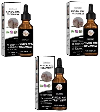 Olio ad alta efficacia per il trattamento della micosi delle unghie – Ripara unghie danneggiate, scolorite e ispessite; ripristina un aspetto sano delle unghie di mani e piedi