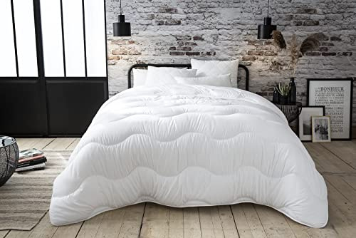 Abeil Couette Tendresse Chaude 200 x 200 cm, fabriquée en France